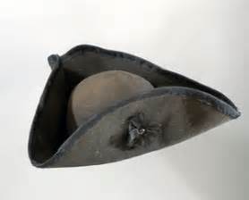 18th century hats with three points|Tricorn Hat History 